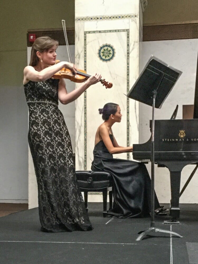 Kate Carter, Violin and Louise Chan, Piano