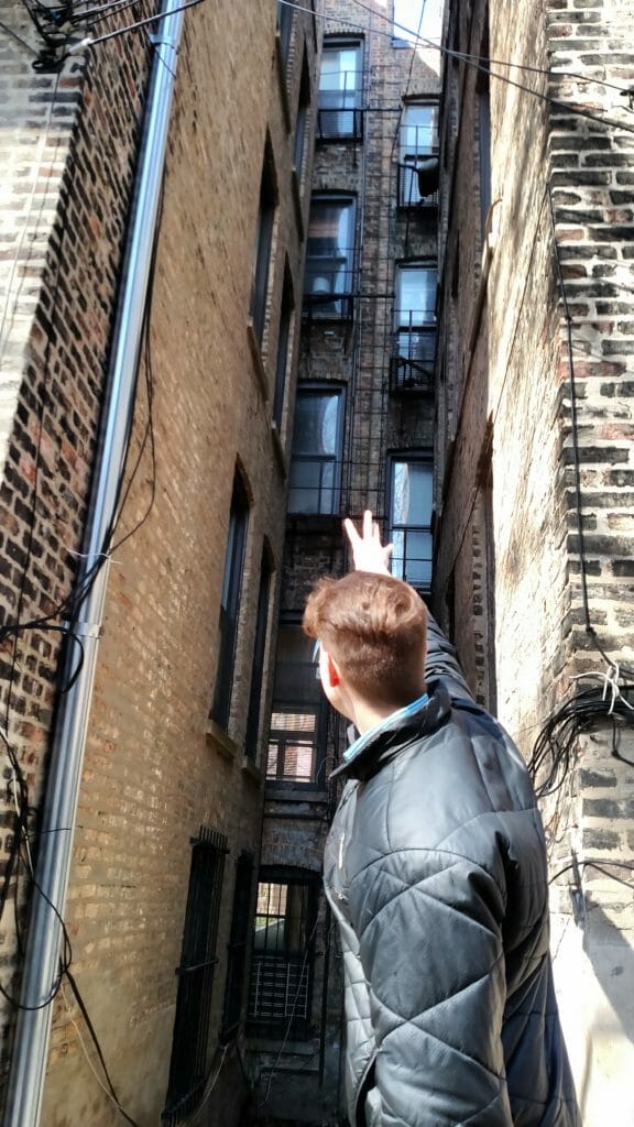 Zach Zimmerman THE TWINK ON THE FIRE ESCAPE