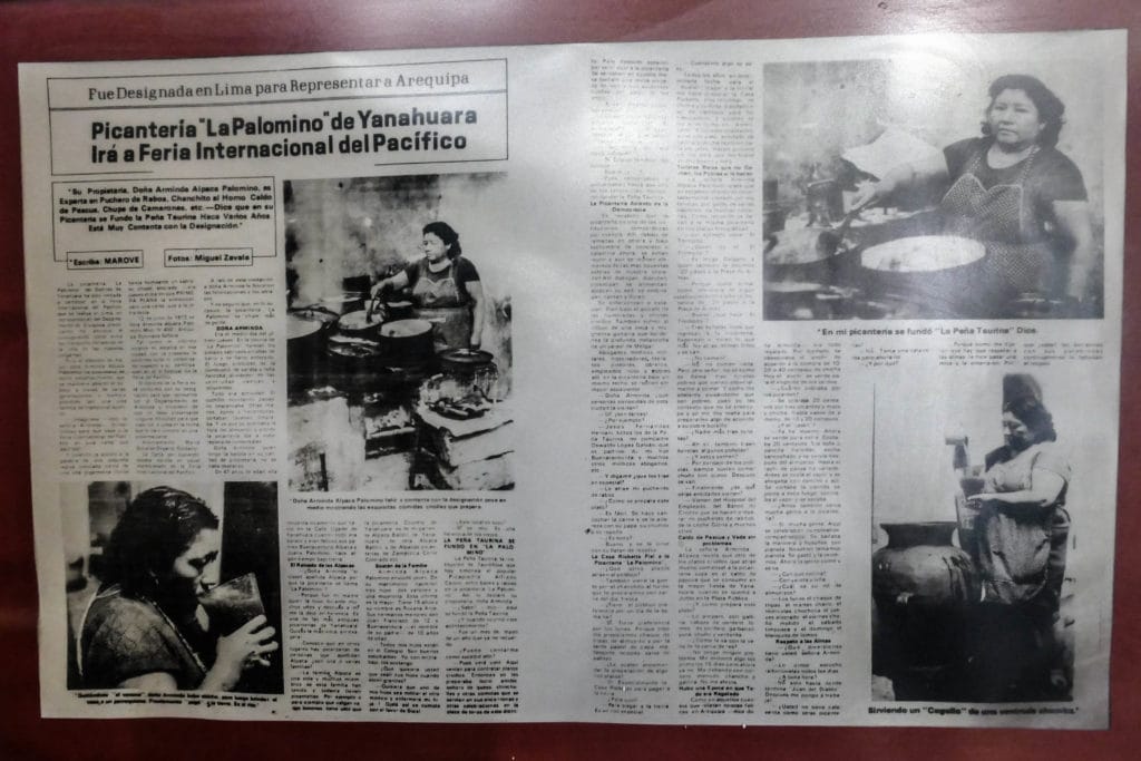 La Palomino Arequipa PERU