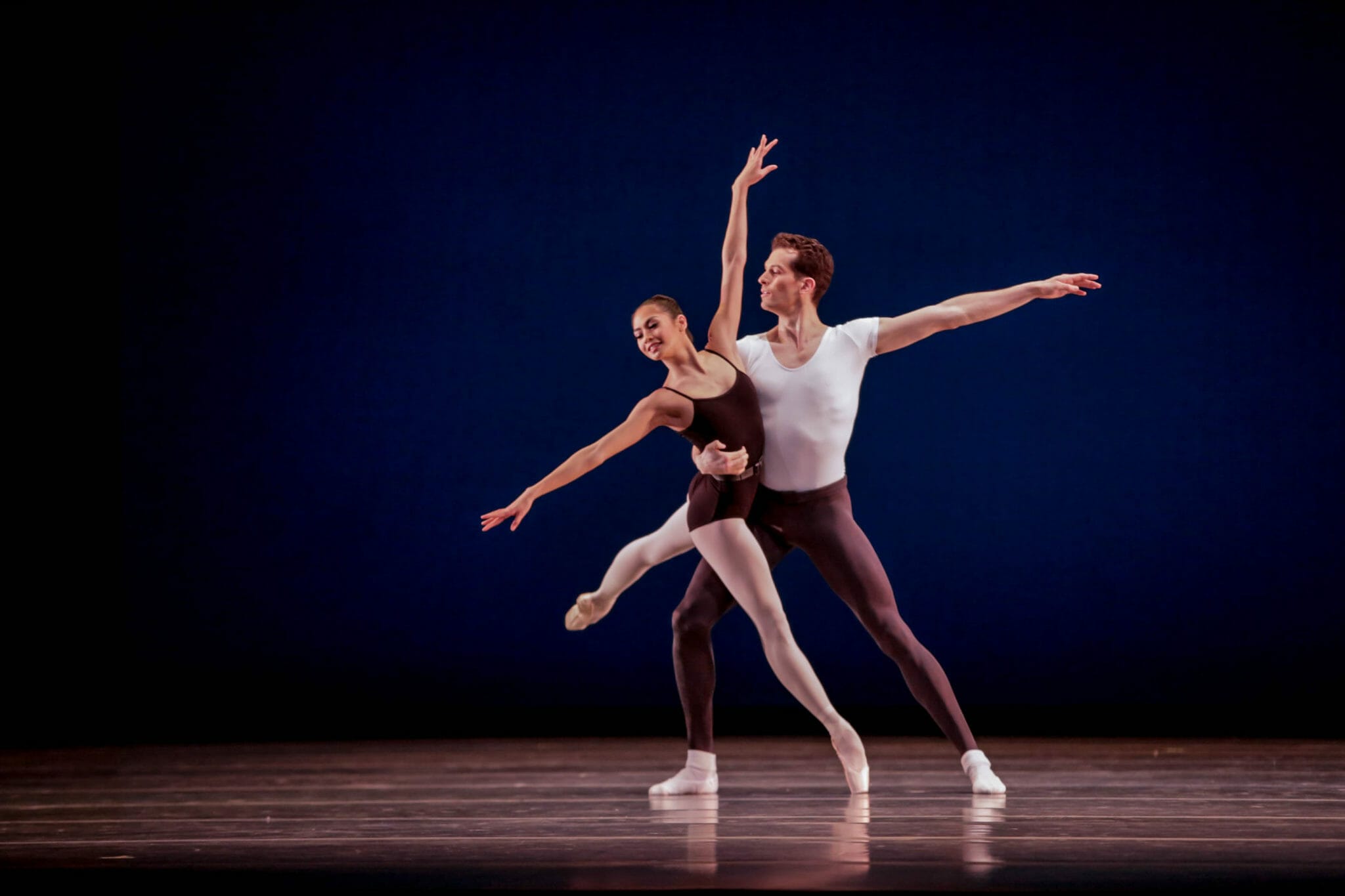 The Four Temperaments performed by Christine Rocas and Dylan Gutierrez. Photo by Cheryl Mann