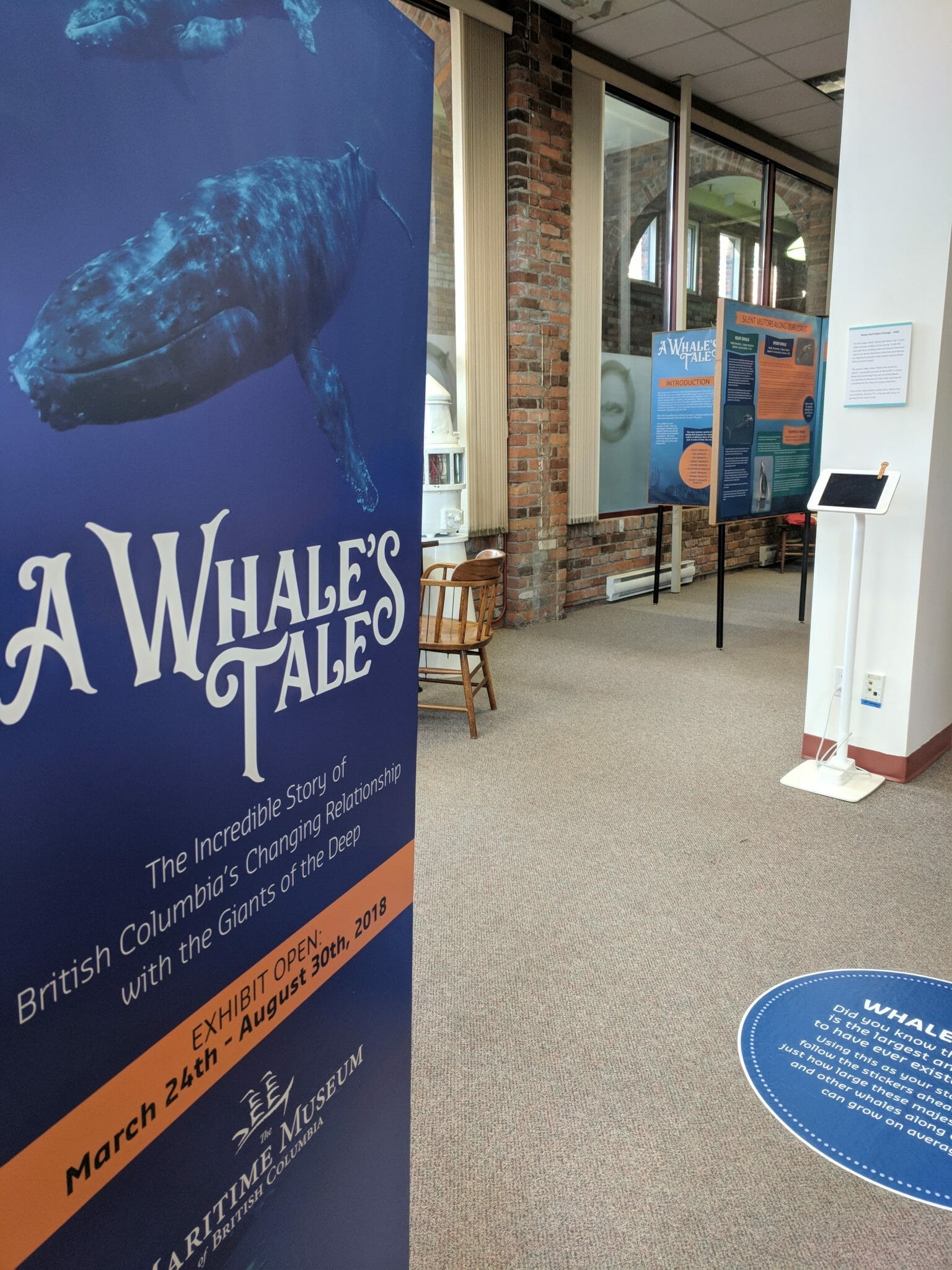 Maritime Museum of BC A WHALE'S TALE: THE INCREDIBLE STORY OF BRITISH COLUMBIA'S CHANGING RELATIONSHIPS WITH THE GIANTS OF THE DEEP