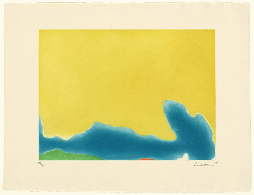 Art Institute of Chicago HELEN FRANKENTHALER PRINTS: THE ROMANCE OF A NEW MEDIUM