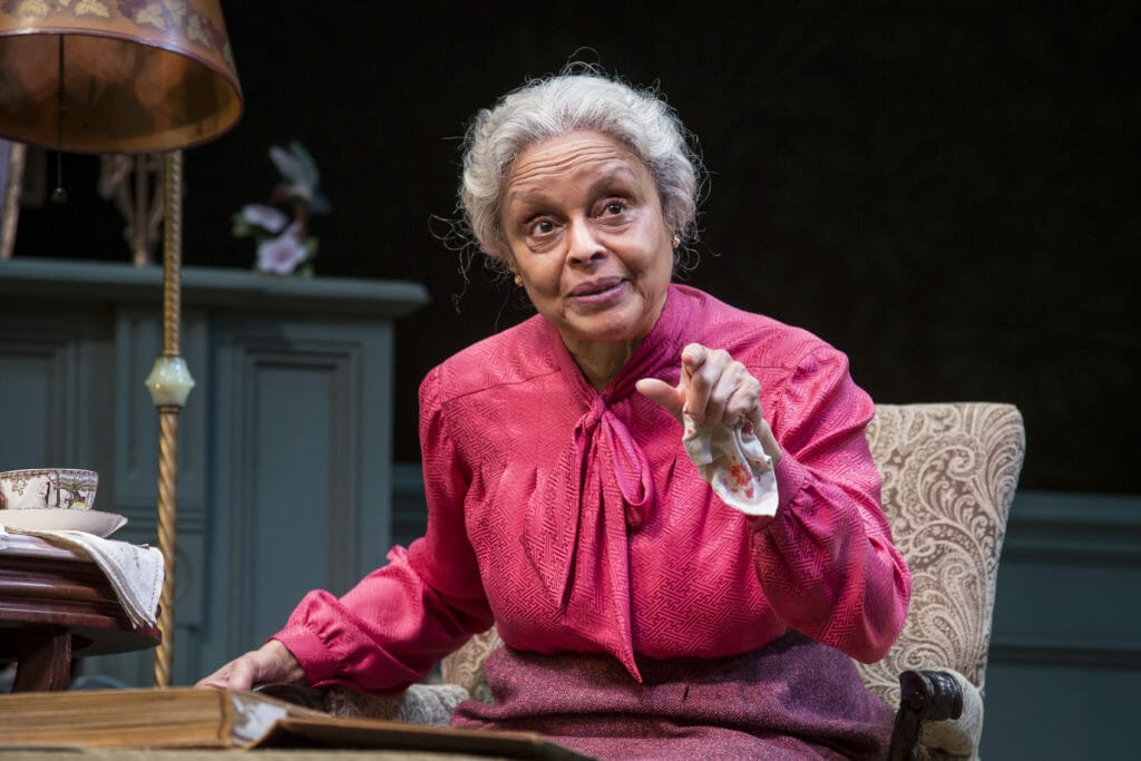 Marie Thomas (Sadie Delany) in Chuck Smith's major revival of Emily Mann's Having Our Say: The Delany Sisters' First 100 Years at Goodman Theatre, May 5 - June 10.