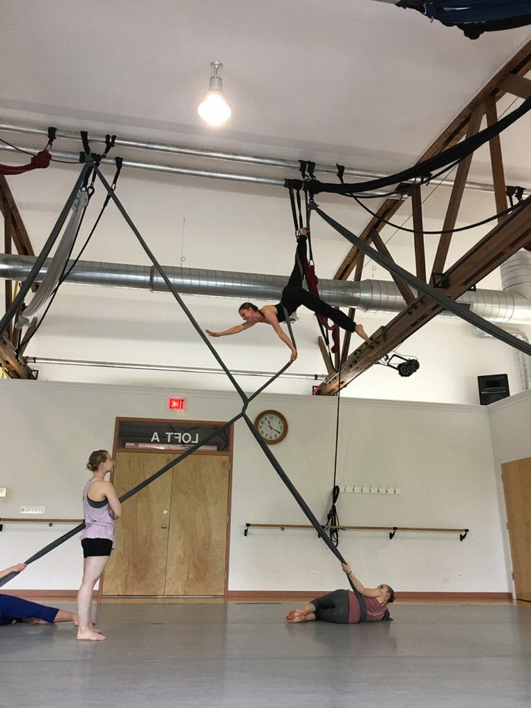 Aerial Dance Chicago BLACKBIRD