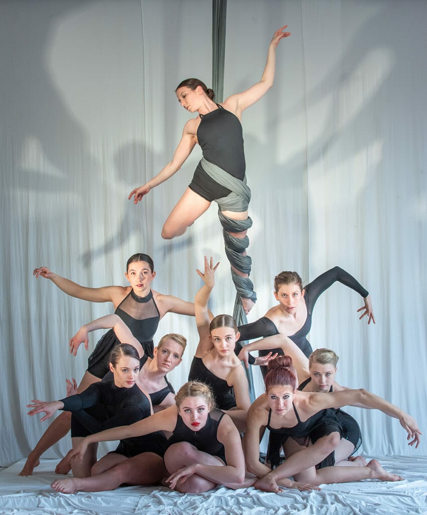 Aerial Dance Chicago BLACKBIRD