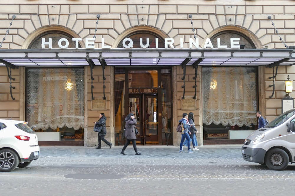 HOTEL QUIRINALE Rome