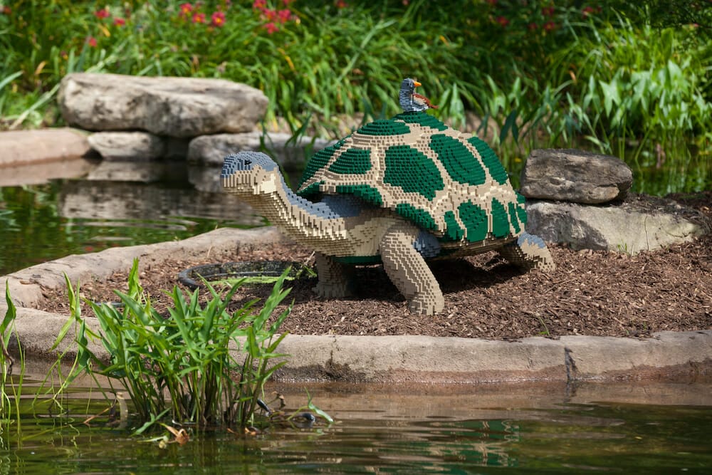 Arboretum hosts Lego art exhibit