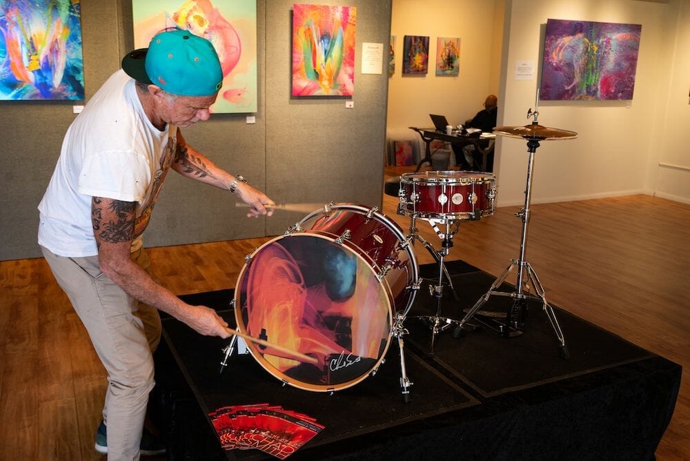 Red Hot Chili Pepper CHAD SMITH ART