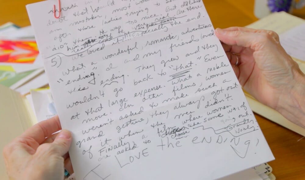 CATCHING SIGHT OF THELMA AND LOUISE