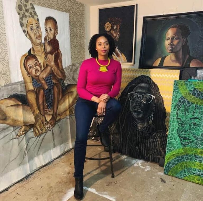 LaToya Hobbs—Visual Artist—Speaks Art, Motherhood, and Identity