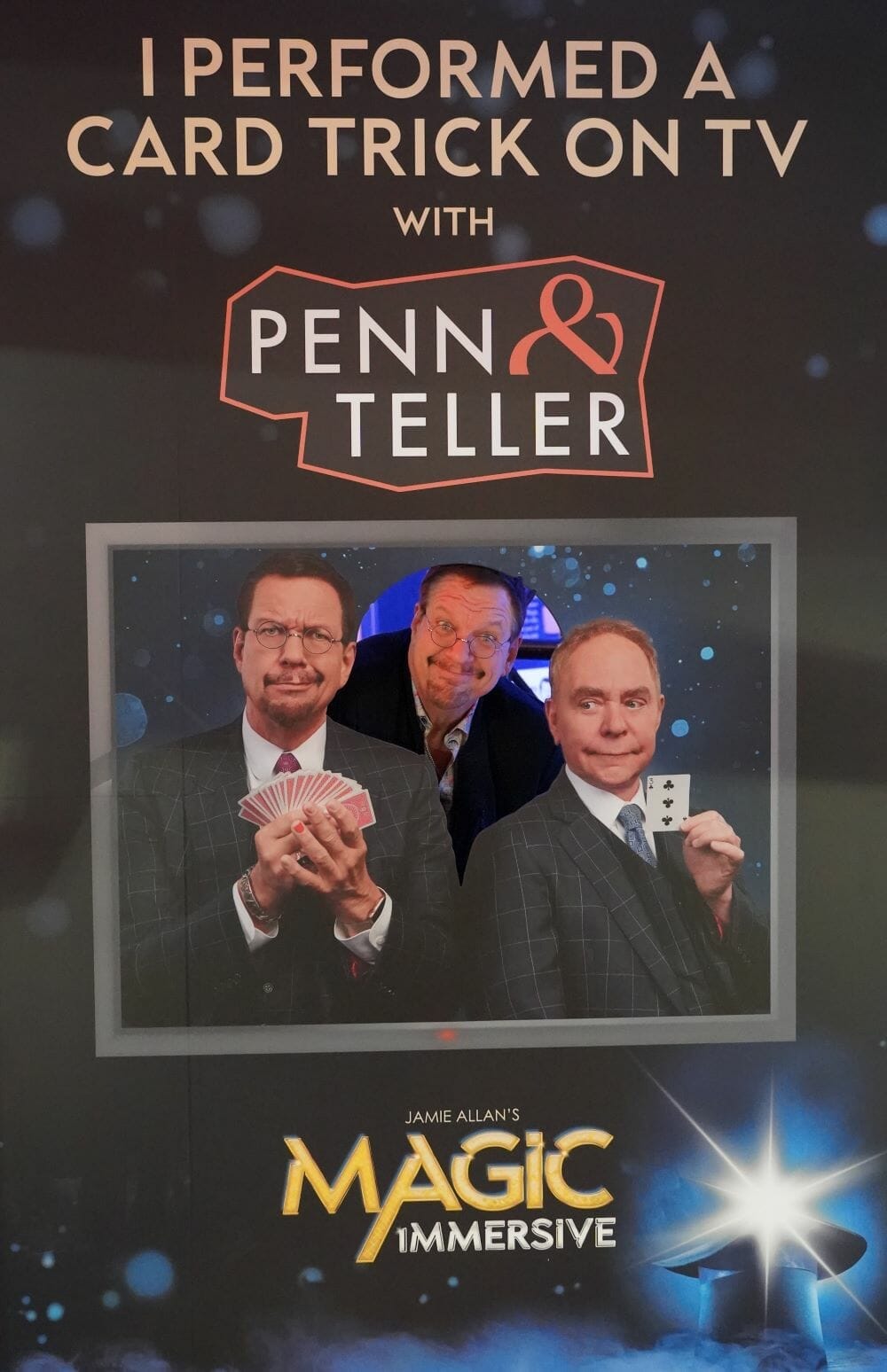 Penn Jillette MAGIC IMMERSIVE