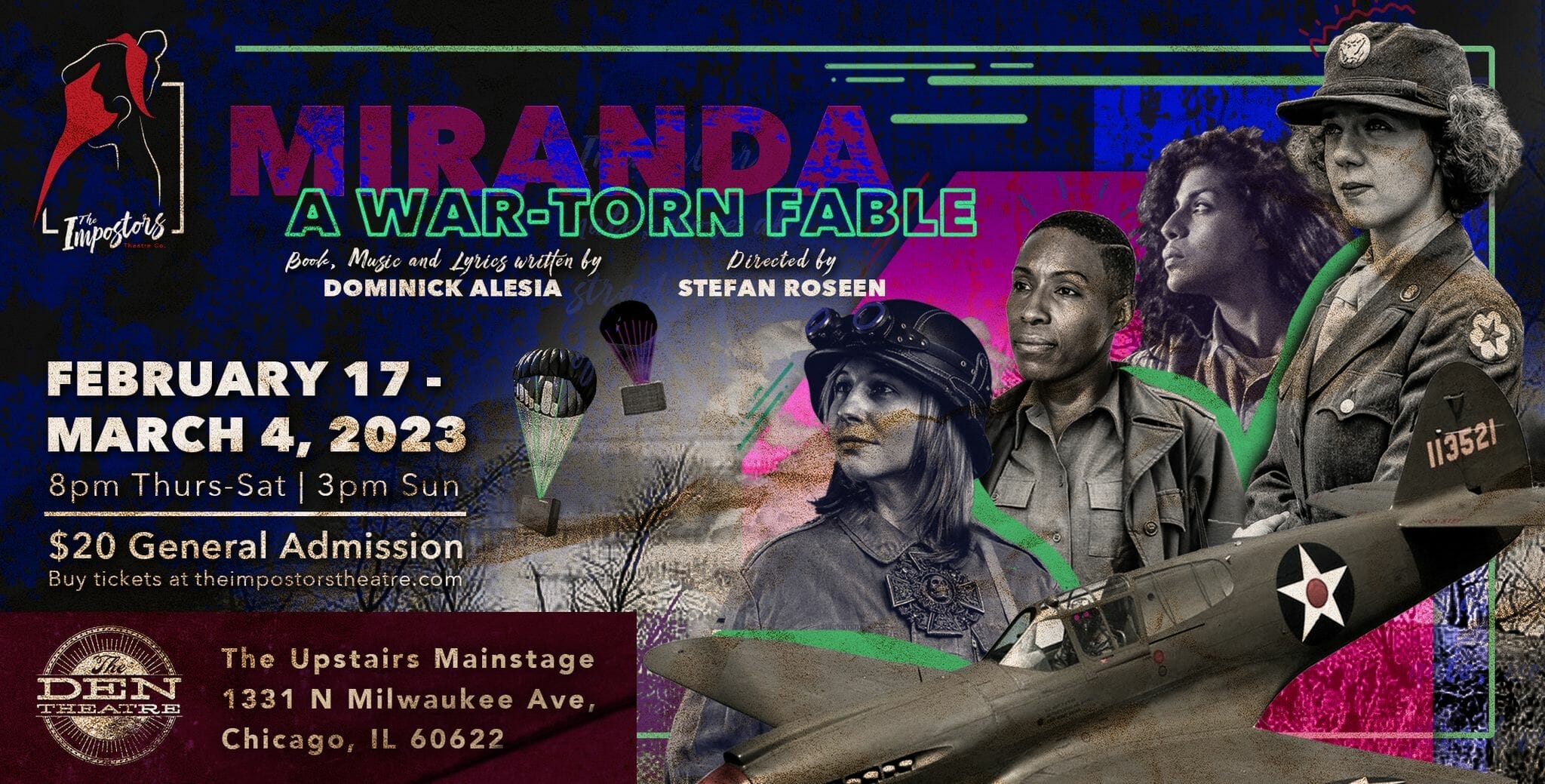 Imposters Theatre Company MIRANDA: A WAR-TORN FABLE