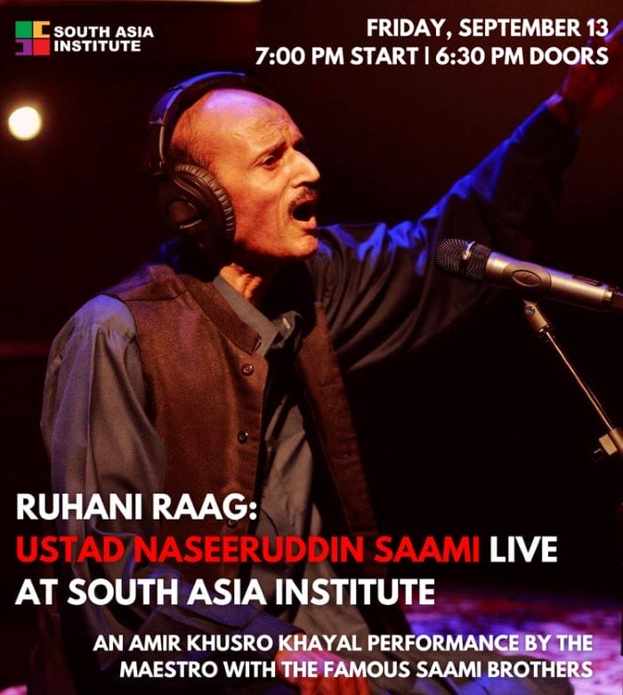 South Asia Institute USTAD NASEERUDDIN SAAMI